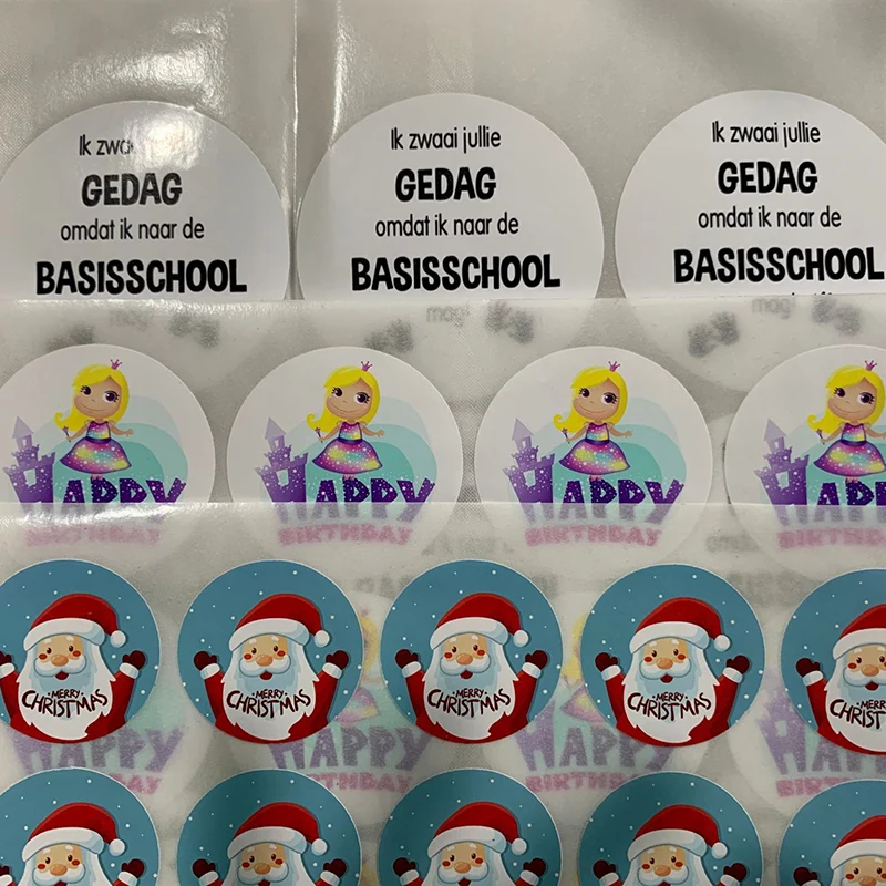 Personalize Custom Stickers La - Baby Food Brand ulasan dan harga