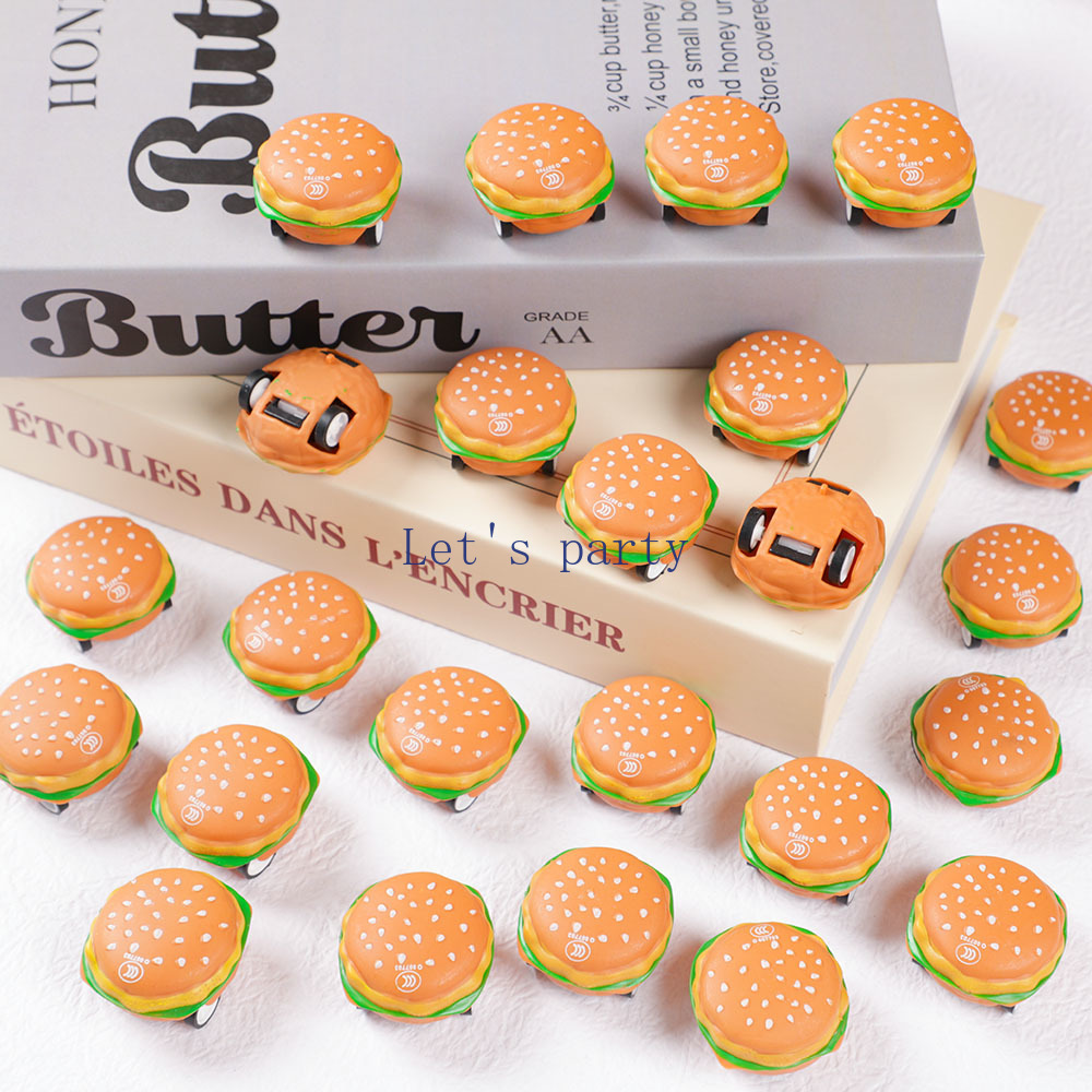 15Pcs Mini Cute 3D Burger Pull - Baby Food For 2 Year Old ulasan dan harga