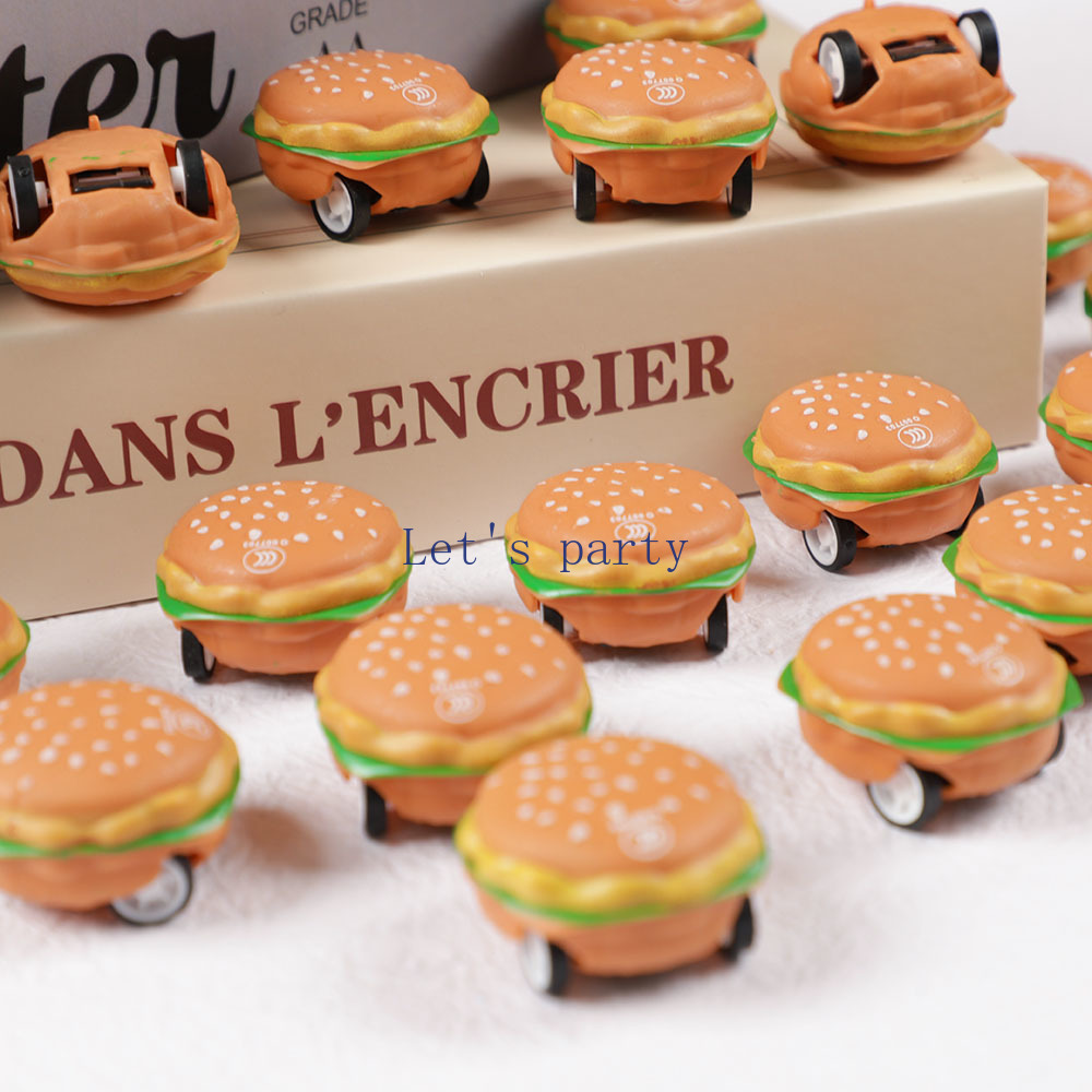 15Pcs Mini Cute 3D Burger Pull - Baby Food For 2 Year Old ulasan dan harga
