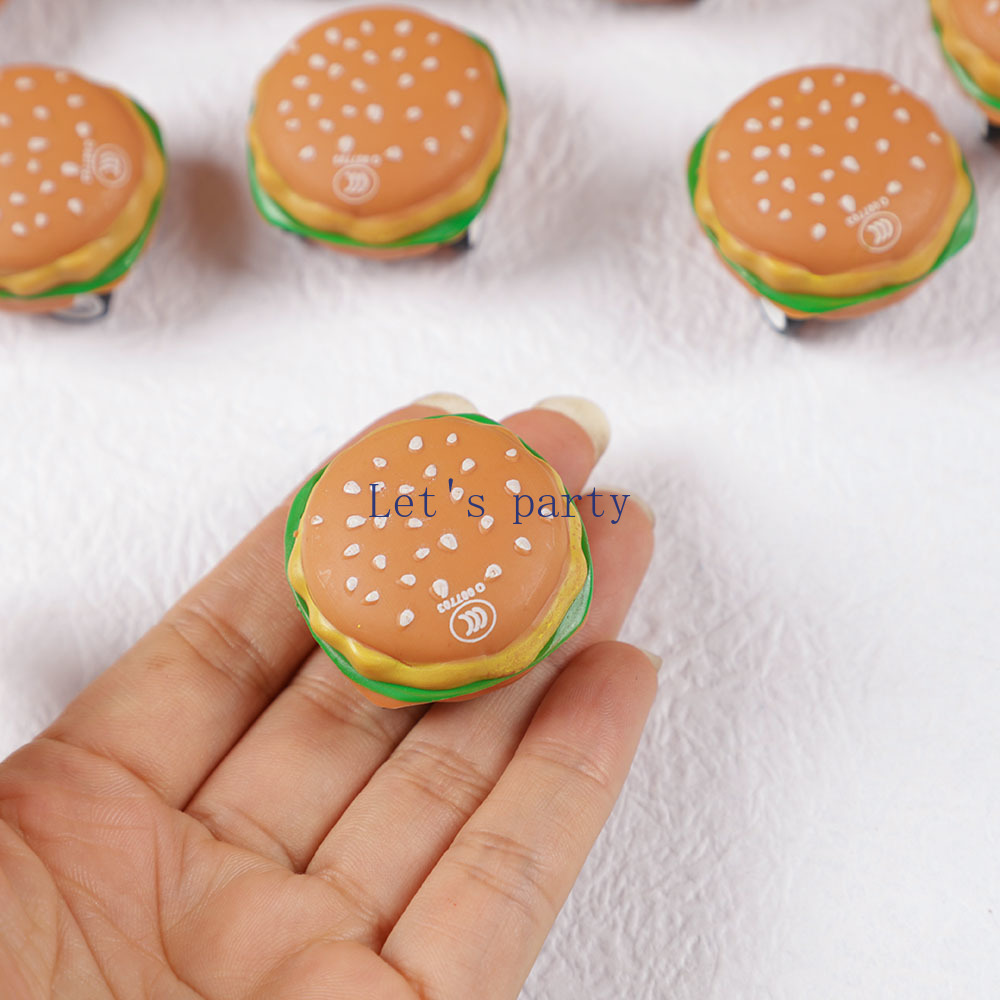 15Pcs Mini Cute 3D Burger Pull - Baby Food For 2 Year Old ulasan dan harga