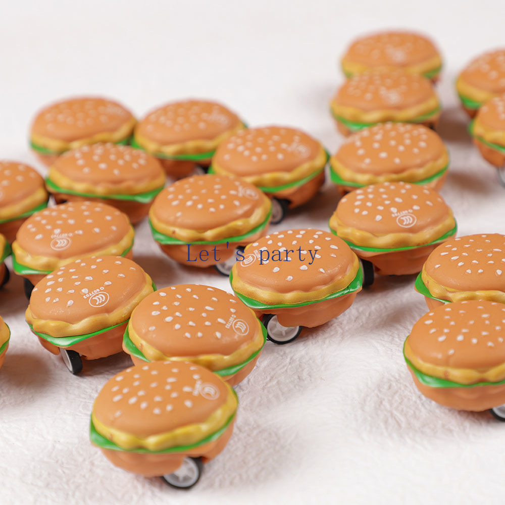 15Pcs Mini Cute 3D Burger Pull - Baby Food For 2 Year Old ulasan dan harga