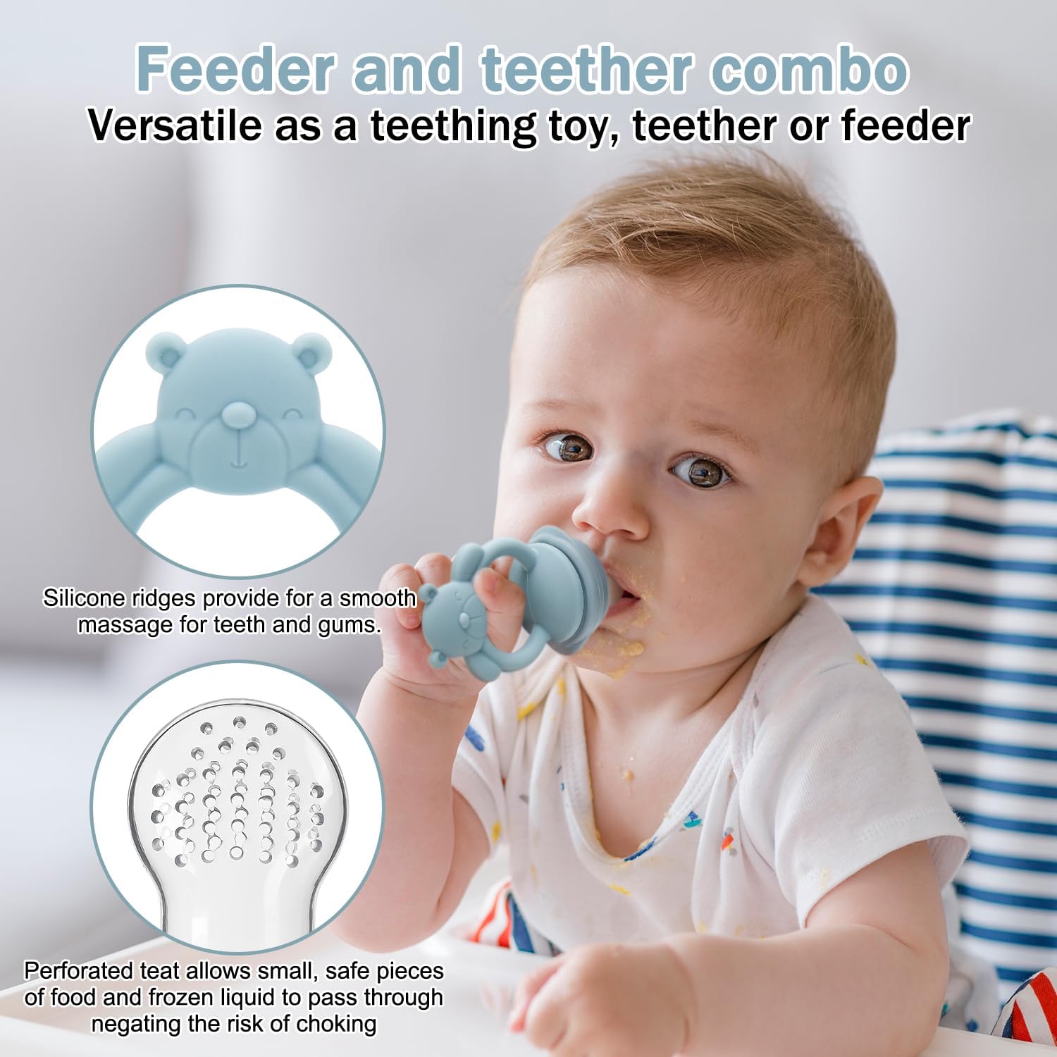 Baby Fruit & Food Feeder Pacif - Baby Food For 2 Year Old ulasan dan harga
