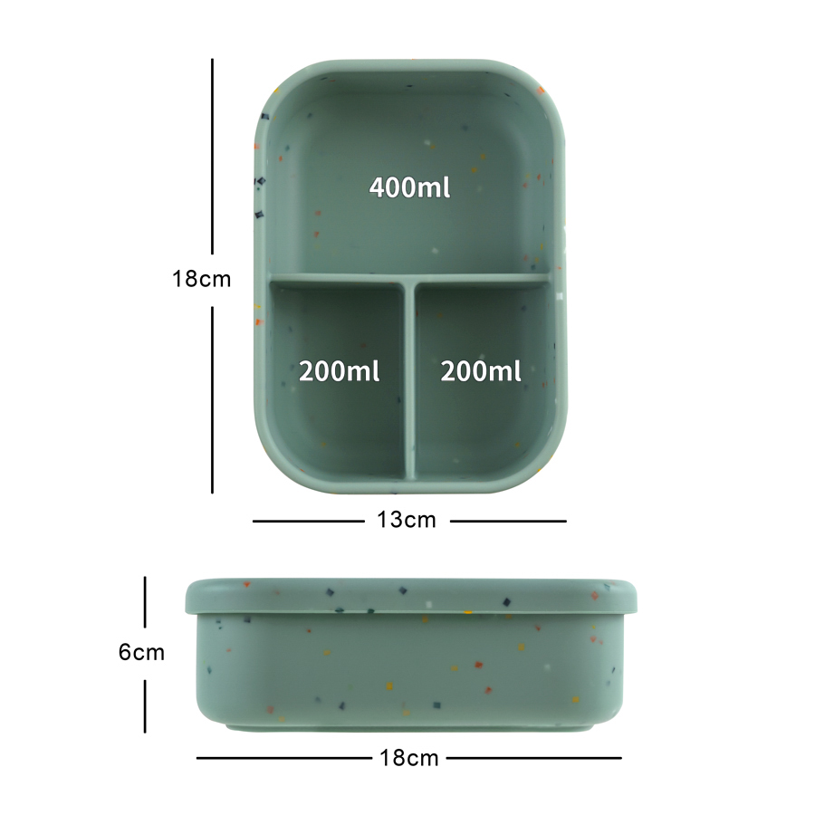 1PCS Microwave Lunch Box Silic - Baby Food Hero ulasan dan harga