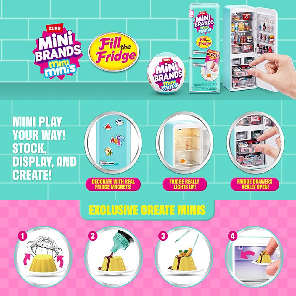 Zuru 5 Surprise Toy My Mini Br - Baby Food Brand ulasan dan harga