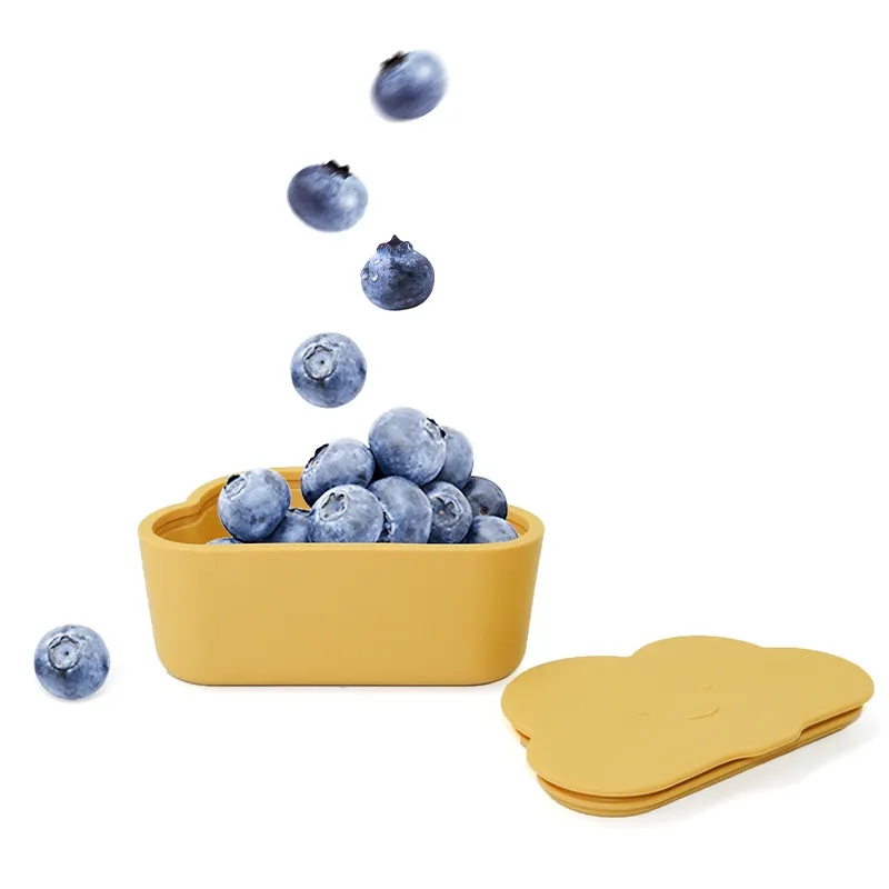 Baby Silicone Snack Box Solid  - Baby Food Hero ulasan dan harga