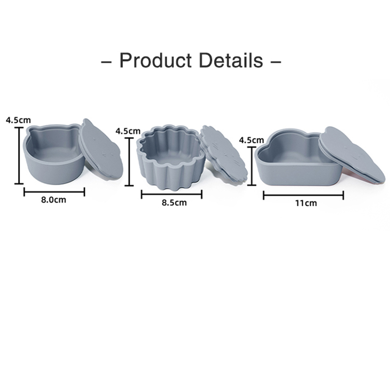 Baby Silicone Snack Box Solid  - Baby Food Hero ulasan dan harga