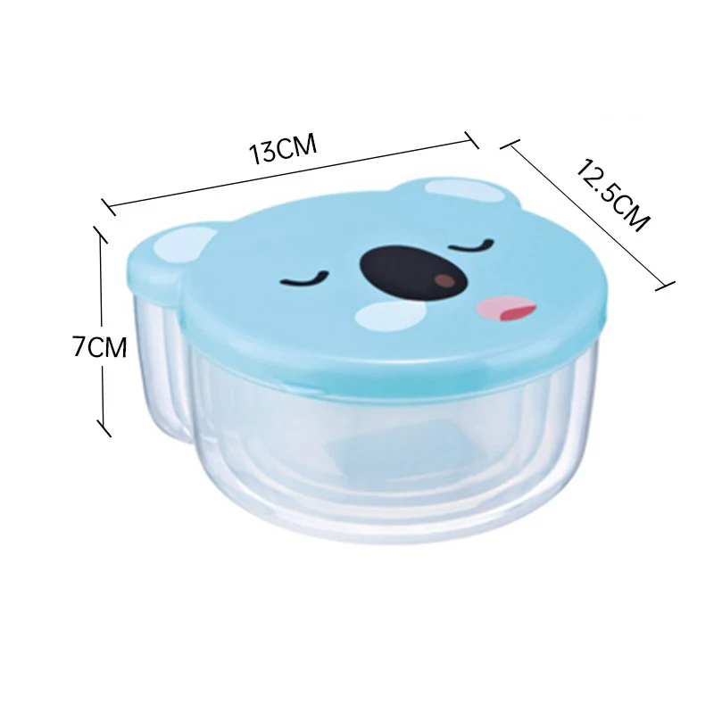 4pcs Children Plastic Cartoon  - Baby Food Hero ulasan dan harga