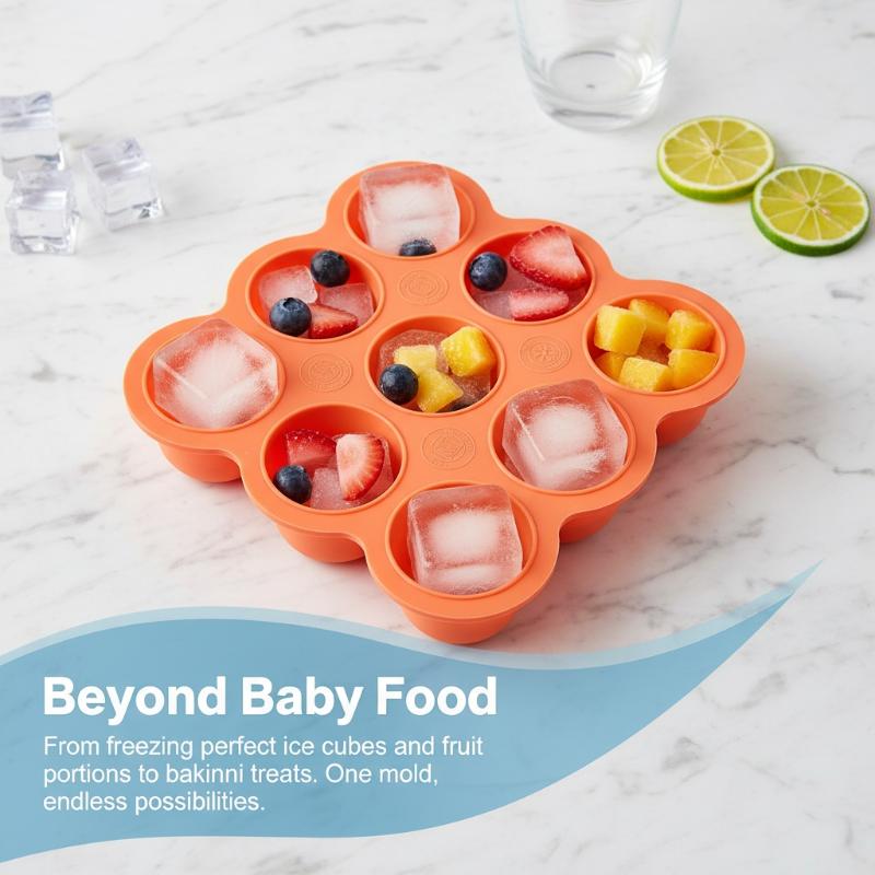 Baby Food Silicone Container 9 - Freezer Tray Baby ulasan dan harga