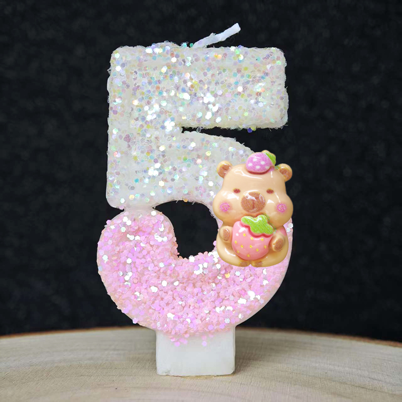 New Capybara Candles Cake Deco - Baby Food For 2 Year Old ulasan dan harga