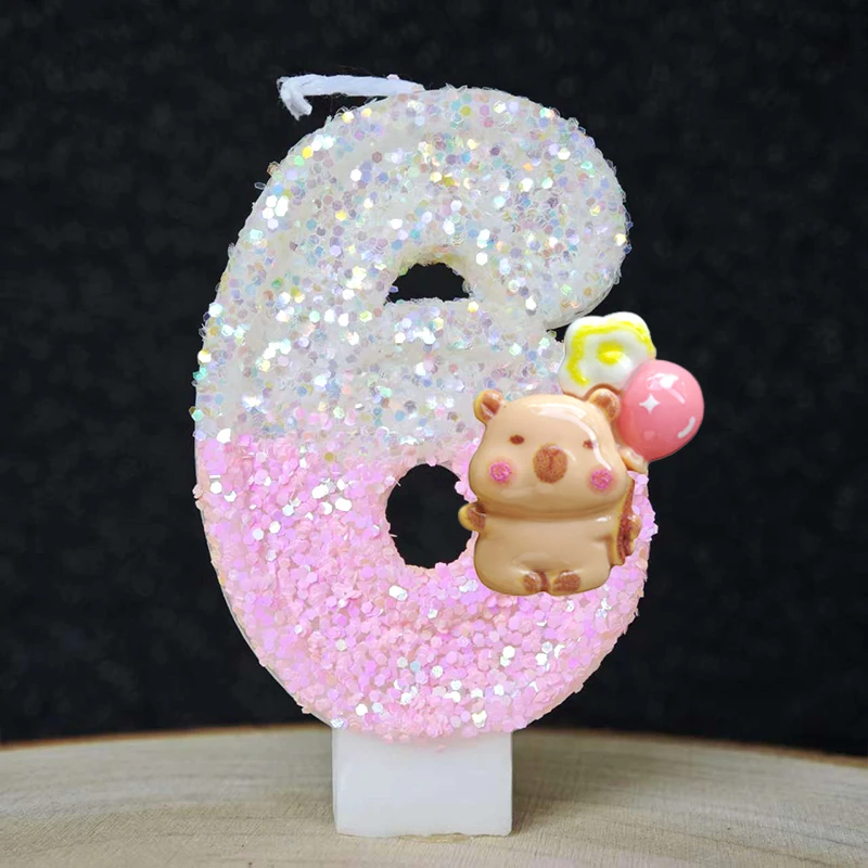 New Capybara Candles Cake Deco - Baby Food For 2 Year Old ulasan dan harga