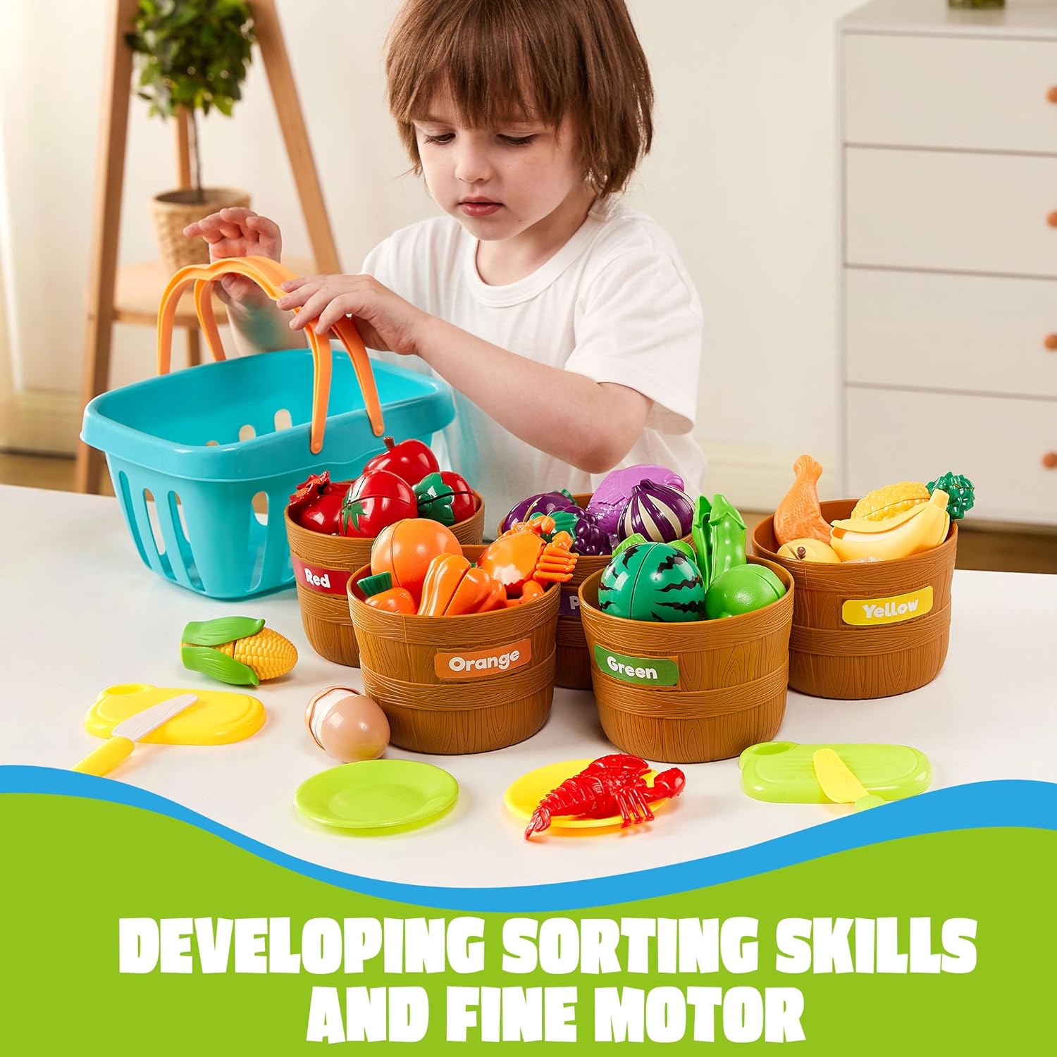 Simulation Kitchen Pretend Pla - Baby Food Flavors ulasan dan harga
