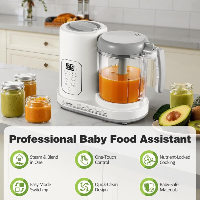 Baby Food Maker Steamer Blende - Baby Food Hand Blender ulasan dan harga