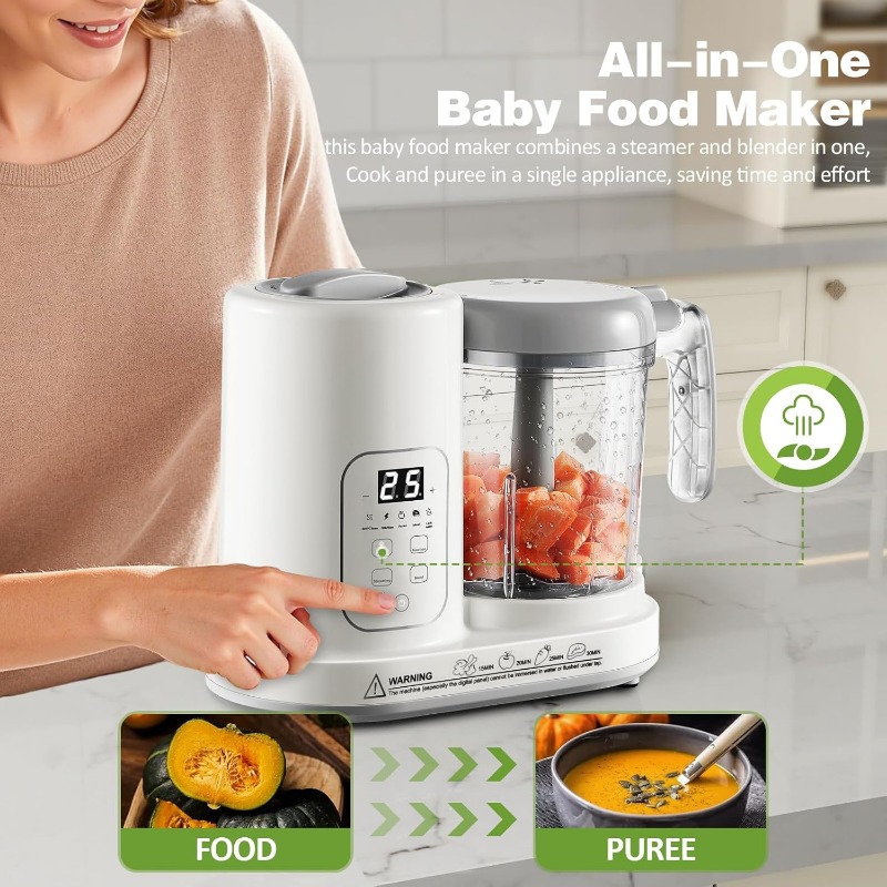 Baby Food Maker Steamer Blende - Baby Food Hand Blender ulasan dan harga