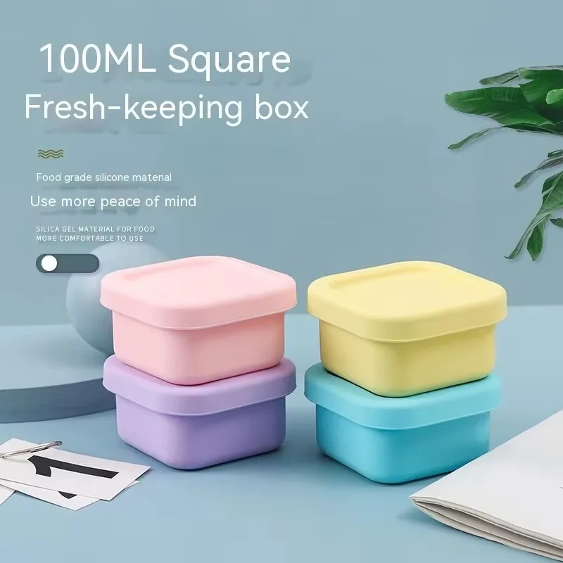 1Pc Silicone Baby Lunch Box wi - Baby Food Hero ulasan dan harga