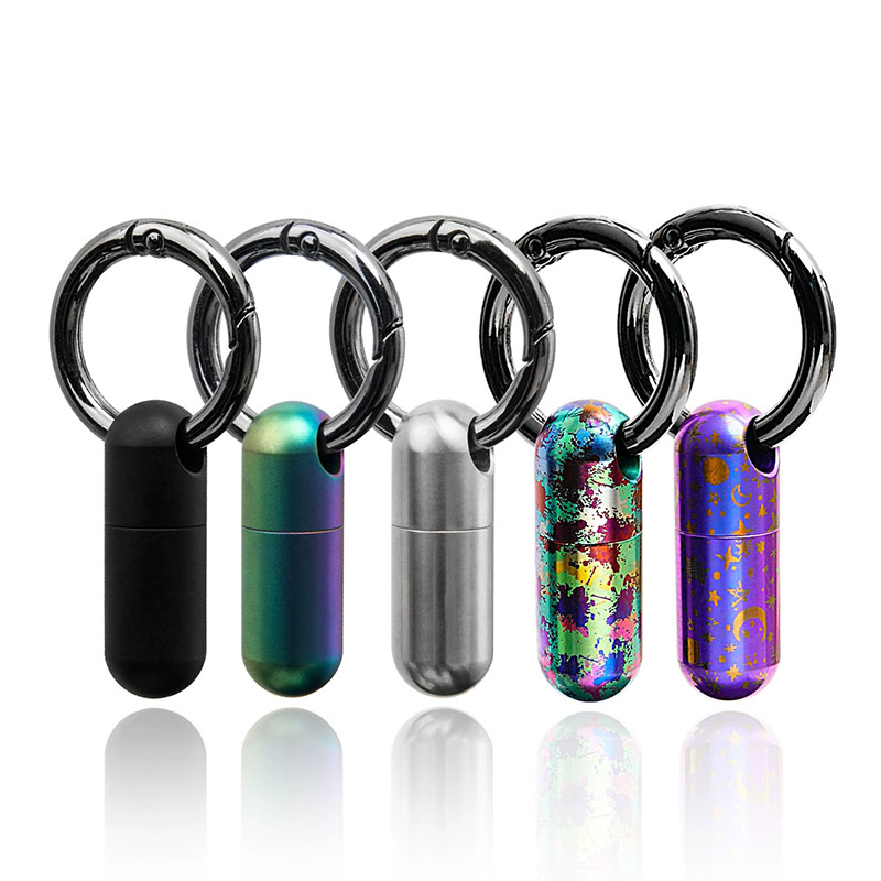 Pure Titanium Waterproof Pill  - First Food Jar ulasan dan harga