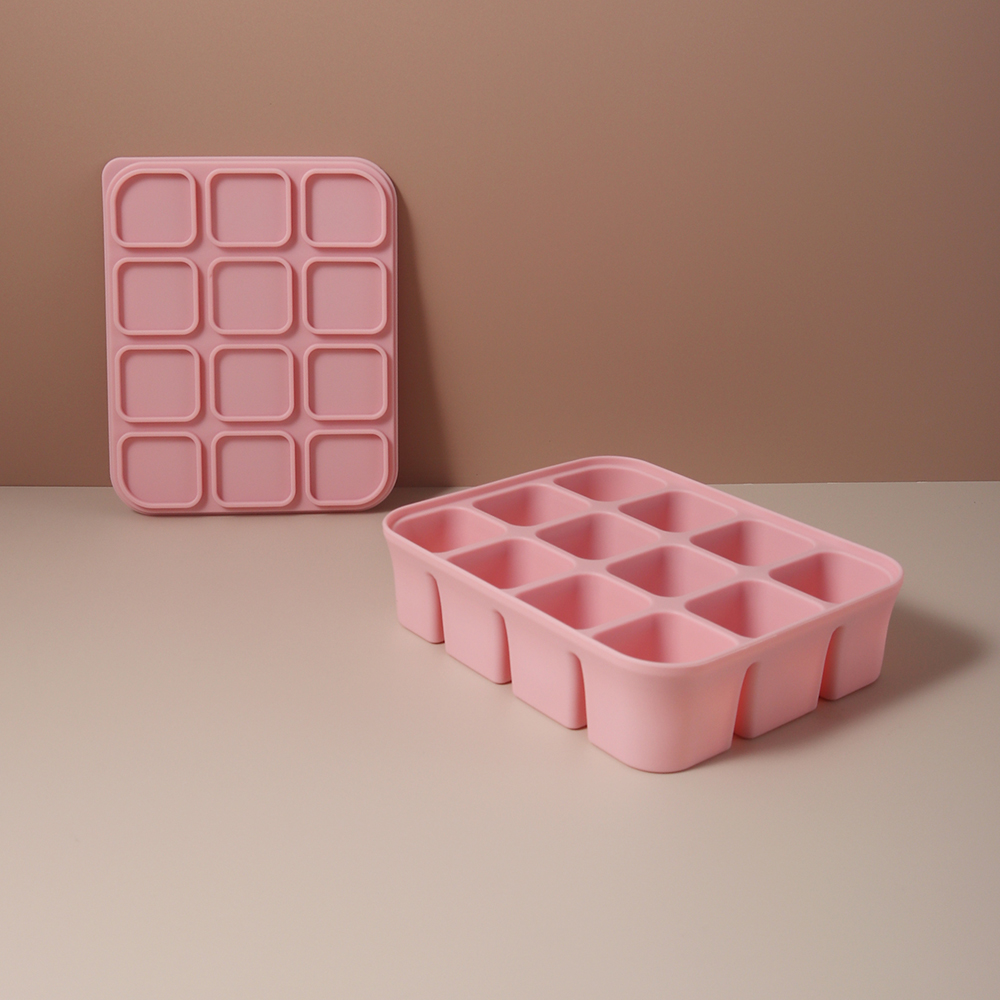 Baby Ice Cube Tray Silicone wi - Freezer Tray Baby ulasan dan harga