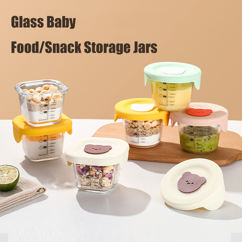 180ml Glass Baby Food Storage  - Baby Food Hero ulasan dan harga
