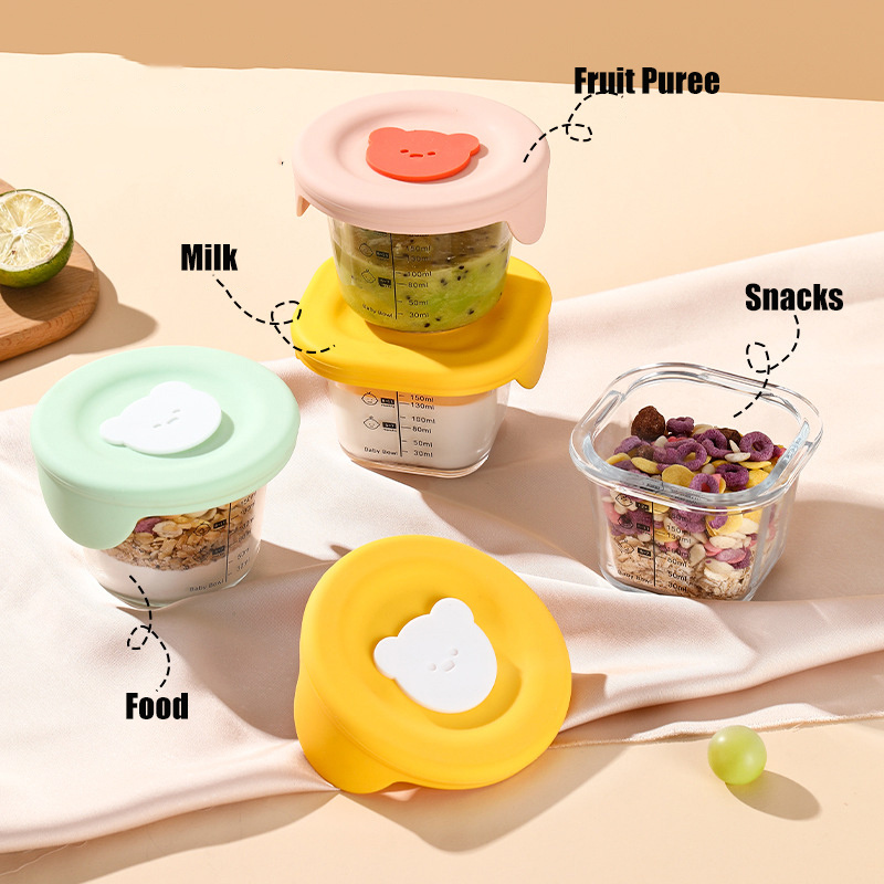 180ml Glass Baby Food Storage  - Baby Food Hero ulasan dan harga