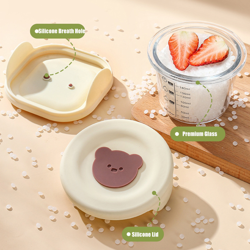 180ml Glass Baby Food Storage  - Baby Food Hero ulasan dan harga