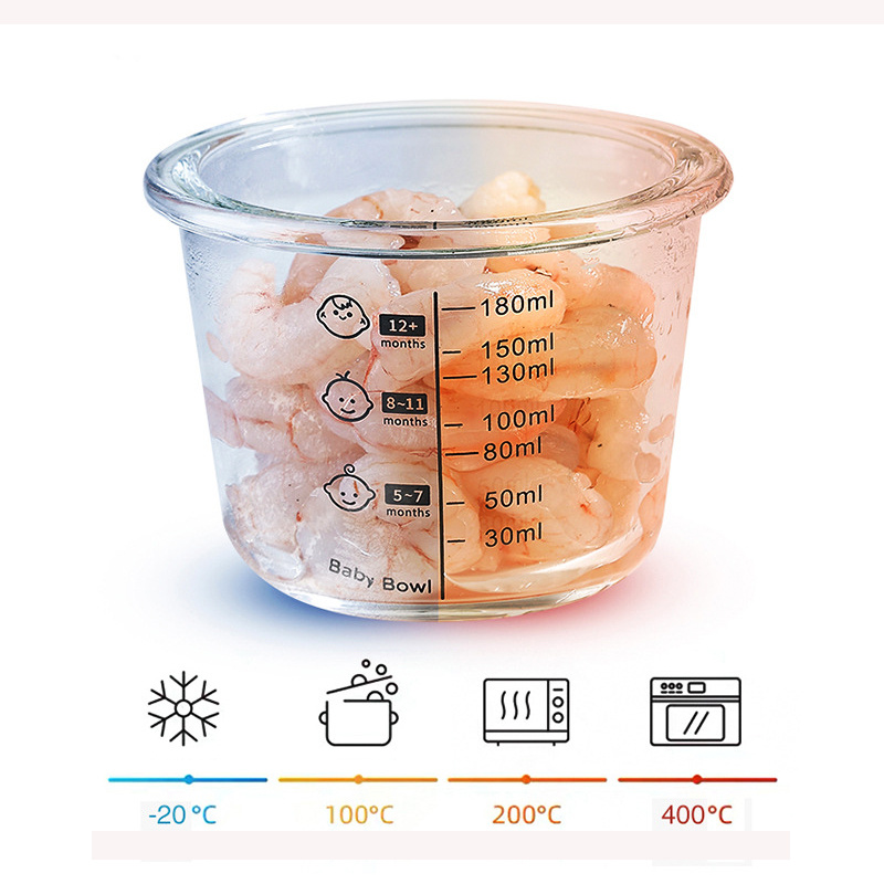 180ml Glass Baby Food Storage  - Baby Food Hero ulasan dan harga
