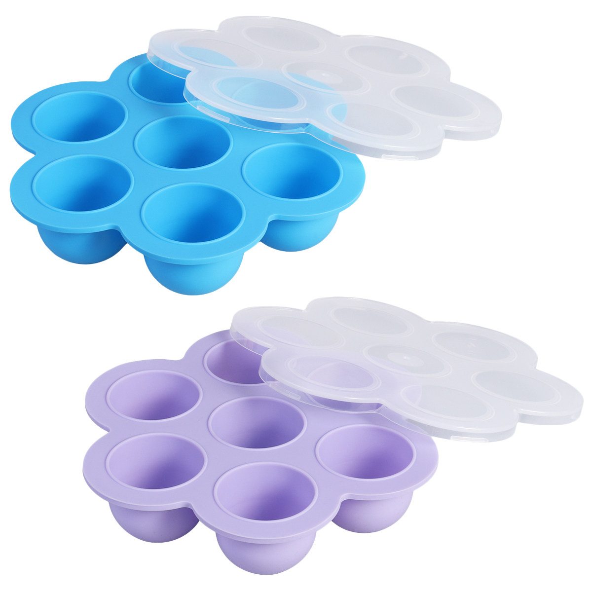 2Pcs Premium Food-Grade Silico - Freezer Tray Baby ulasan dan harga