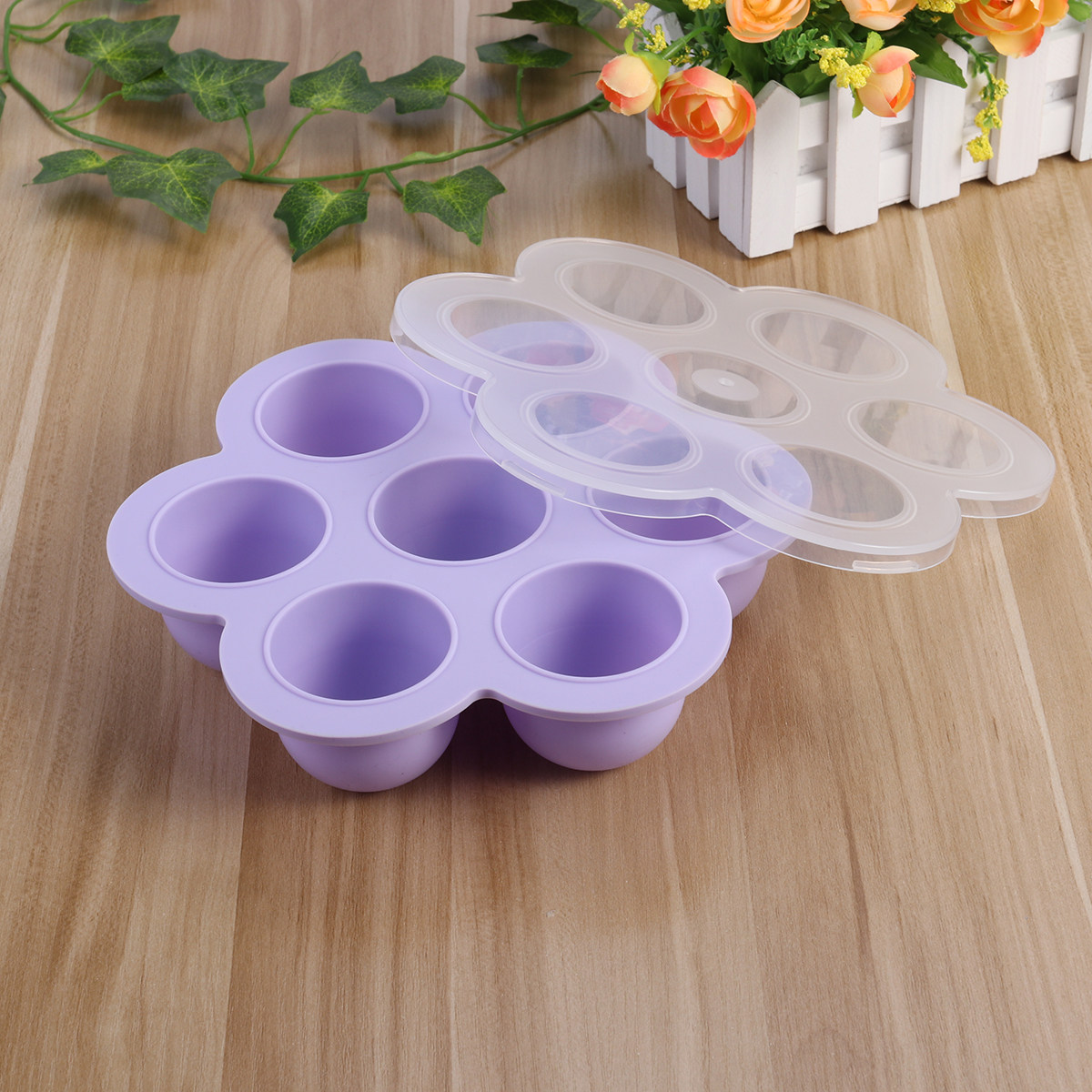 2Pcs Premium Food-Grade Silico - Freezer Tray Baby ulasan dan harga
