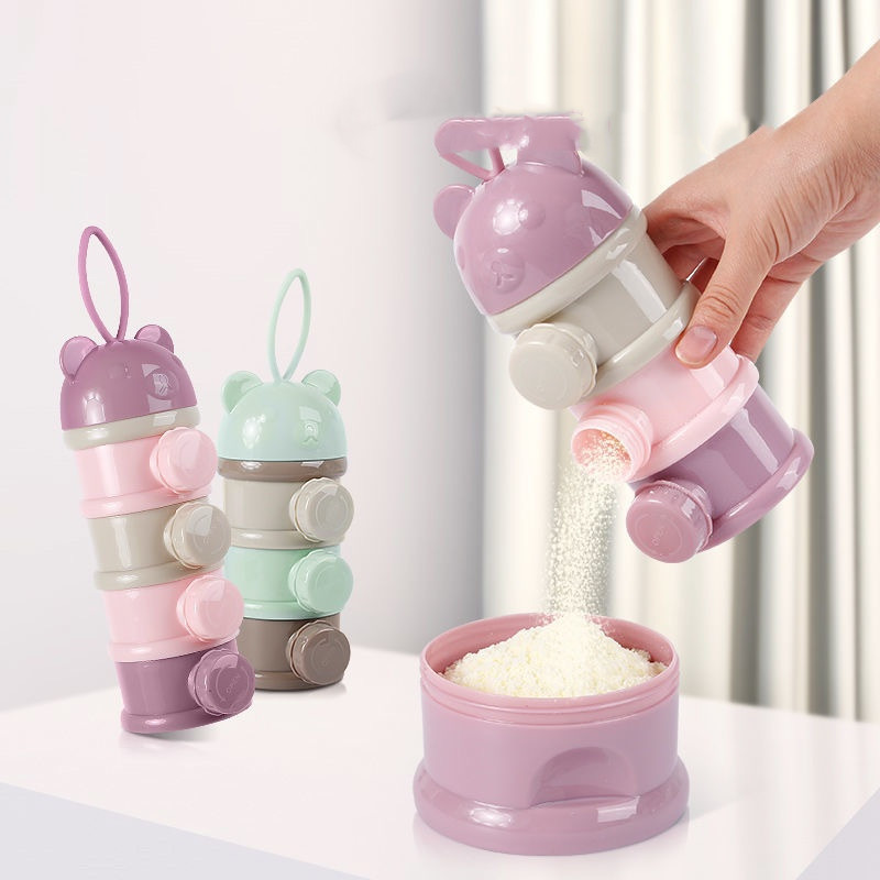 3/4 Layers Bear Baby Milk Powd - Baby Food Hero ulasan dan harga