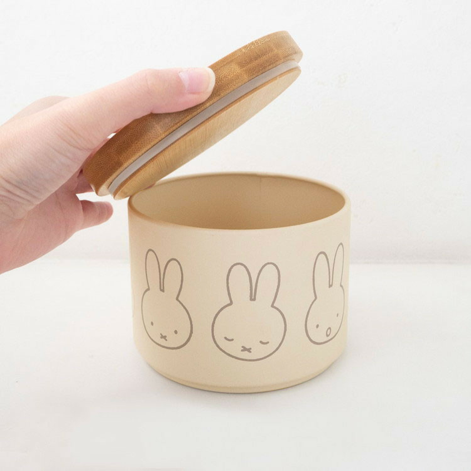 Kawaii Cartoon Miffy Metal Sea - First Food Jar ulasan dan harga
